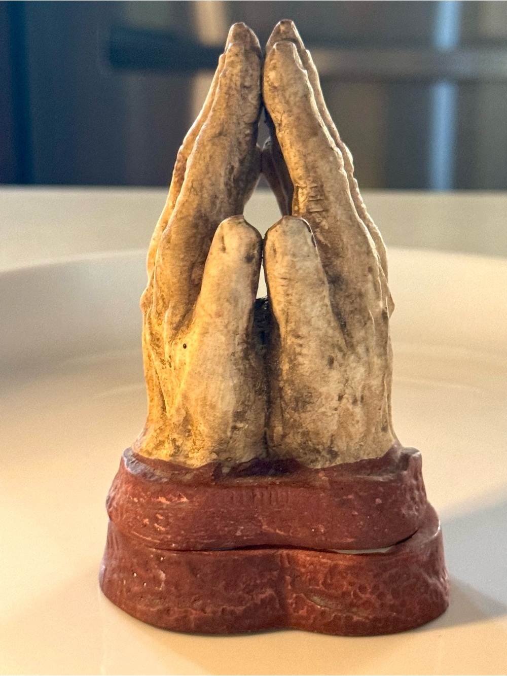 Vintage N'Orleans Japan “PRAYING HANDS” Trinket Box